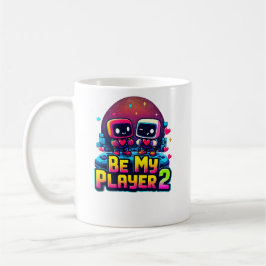 Be My Player 2 Mug – Gamer Couple Gift Kaffemugg