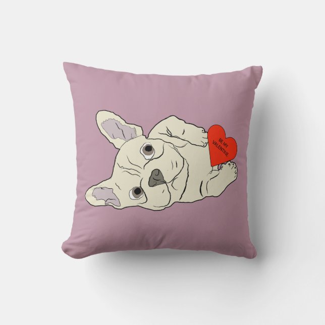 Be my Valentine, dog Kudde (Framsida)