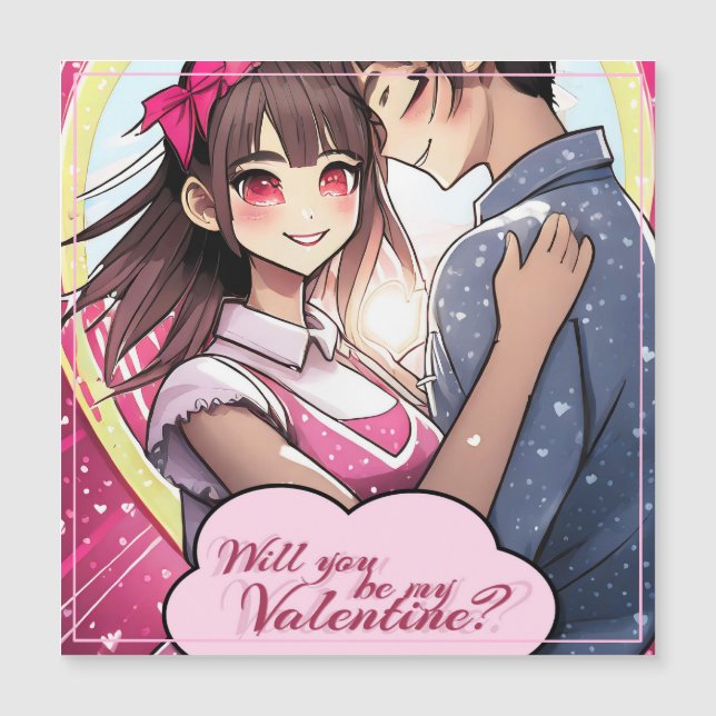 Be My Valentine in Manga Style 58477 (Framsida)