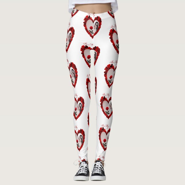 Be My Valentine ❤️ Leggings (Framsida)