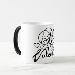 Be my valentine magisk mugg