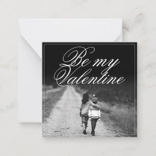Be My Valentine - Side by Side Anteckningskort