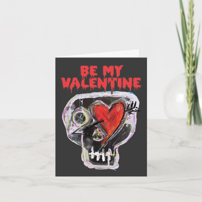 BE MY VALENTINE TACK KORT (Framsida)