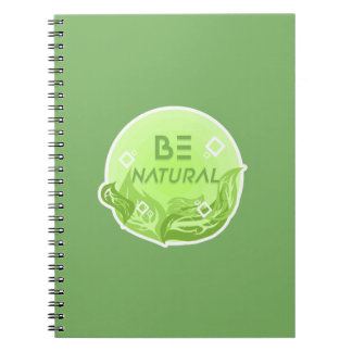 Be Natural Anteckningsbok