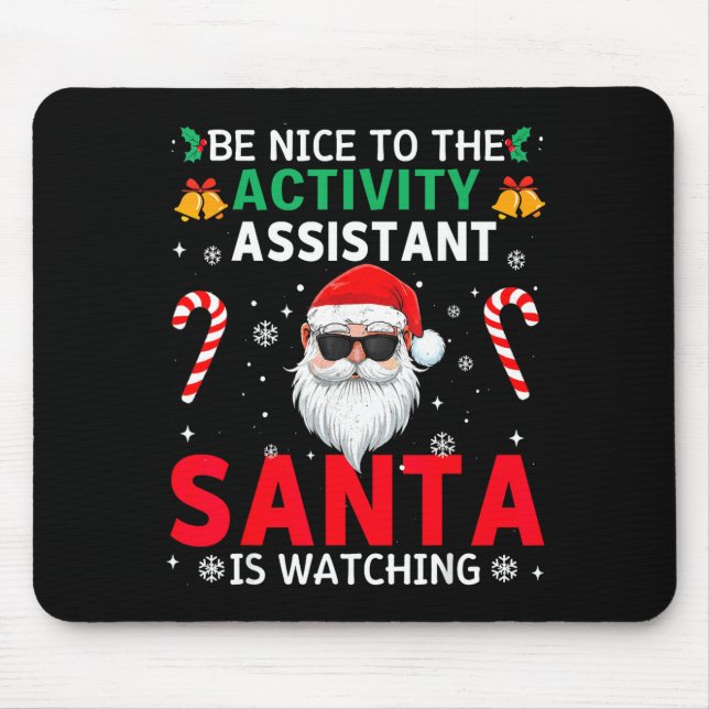 Be Nice To The Activity Istant Santa Is Watching X Musmatta (Framsidan)