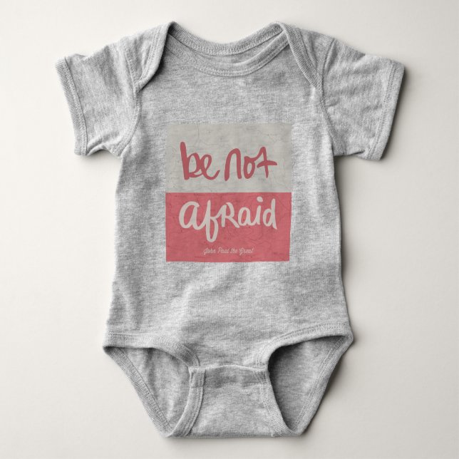 Be not afraid t shirt (Framsida)