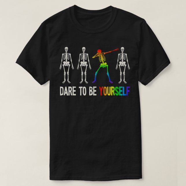 Be om ditt eget LGB-Pride, HGBQ T Shirt (Design framsida)