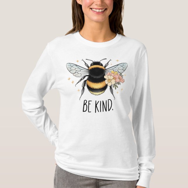 Be om honungsbi Clipart-57650 T Shirt (Framsida)