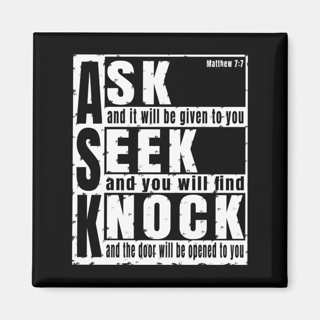 be om sök knacka  magnet (Framsidan)