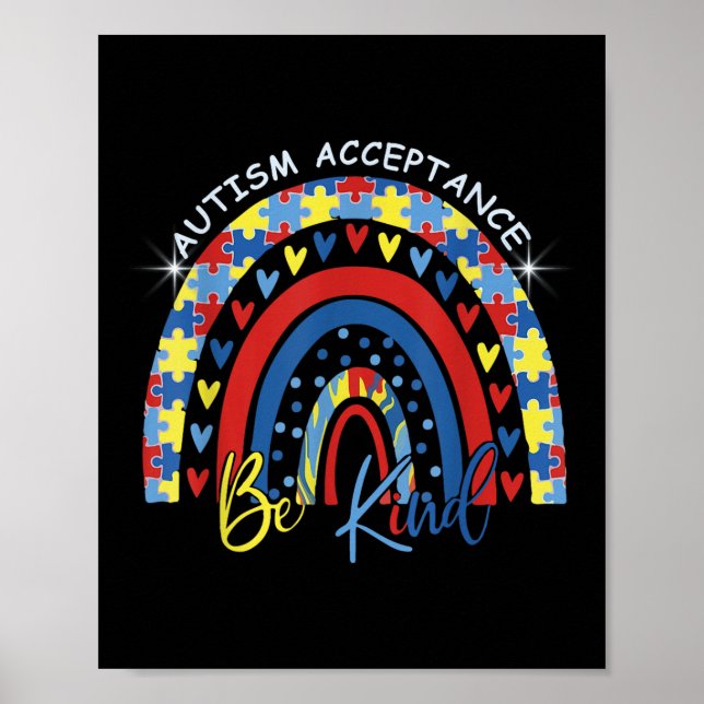 Be om ursäkt Medvetenhet Acceptans Regnbåge Välj Poster (Framsidan)