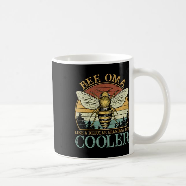 Be Oma som en vanlig mormor, endast kylare Mor Kaffemugg (Höger)