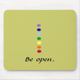 Be Open = Chakra Mousepad Musmatta