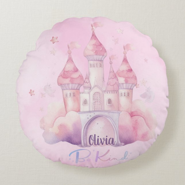 Be Palace-Anpassade Rund Kudde (Framsidan)