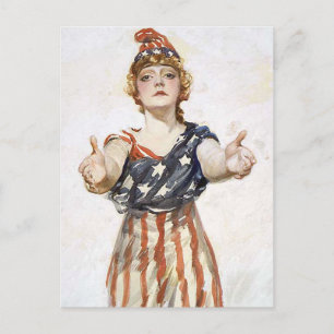 Be Patriotic-1917 Vykort