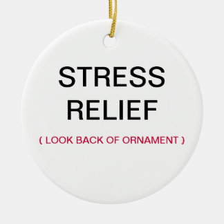 Be prydnaden för jul för händerspänningslättnad julgransprydnad keramik