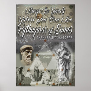 Be Pythagoras från Samos Poster