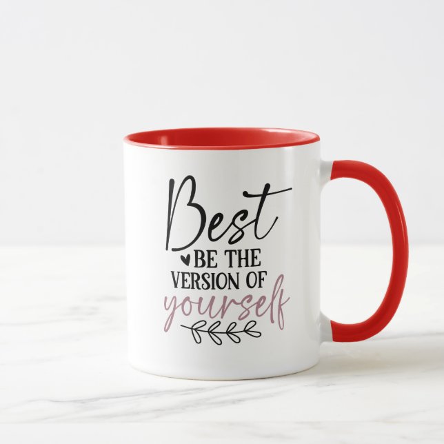 Be Self Motivational Mug Mugg (Höger)