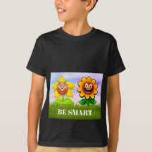 BE SMART BOY GARDEN FLOWER SMILE