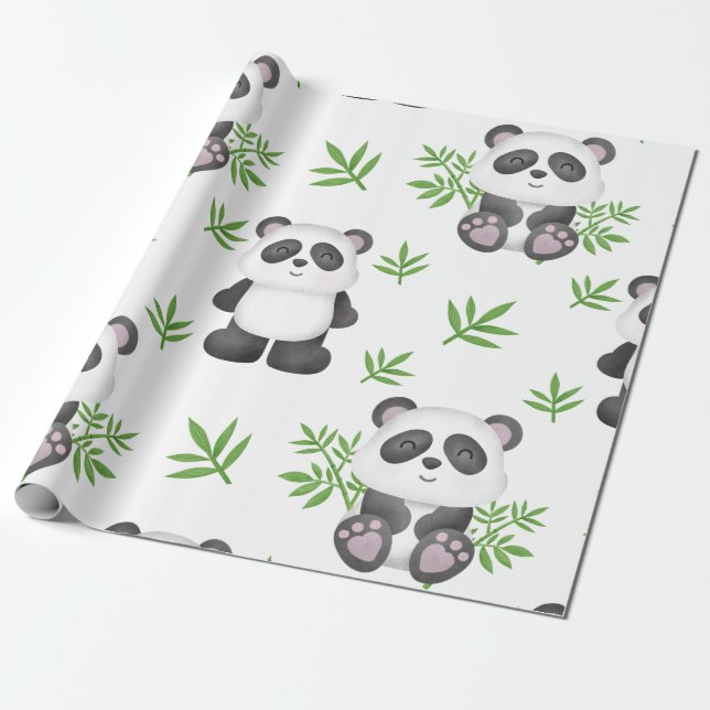 BE SMART SOM EN PANDA BAMBOO-CHINA PRESENTPAPPER (Utrullad)