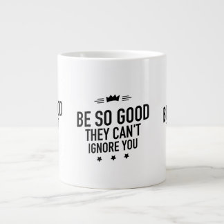 Be so good black jumbo mugg