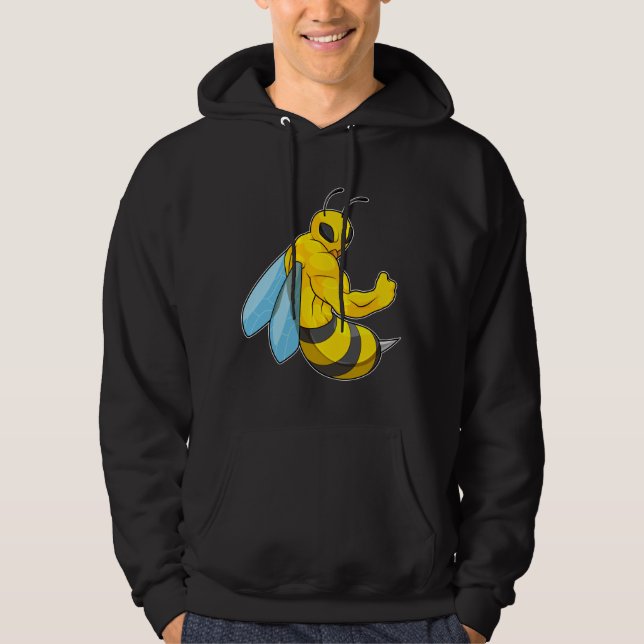 Be som Bodybyggder Hoodie (Framsida)