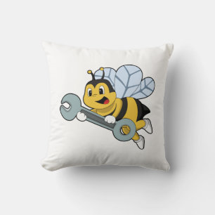 Be som mekanisk med Wrench Kudde