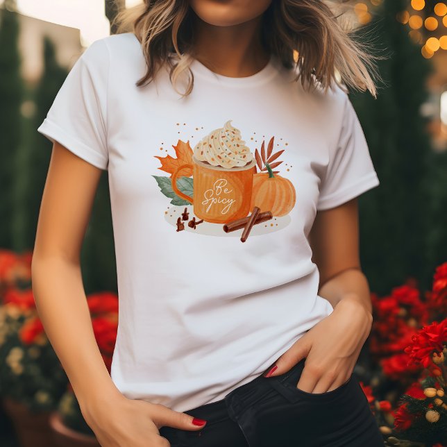 "Be Spicy" PSL-Älskare hösten T Shirt (Skapare uppladdad)