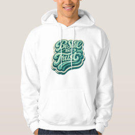 Be Still motiverande t-shirt  Hoodie