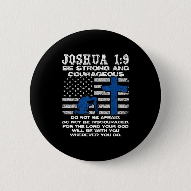 Be Strong And Courageous Do Not Be Afraid Prayer  Knapp (Framsida)