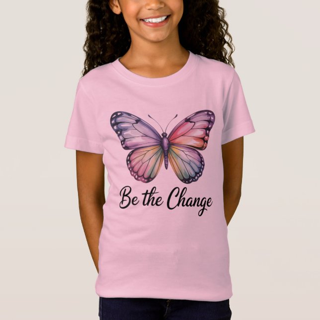 Be teh Change T Shirt (Framsida)