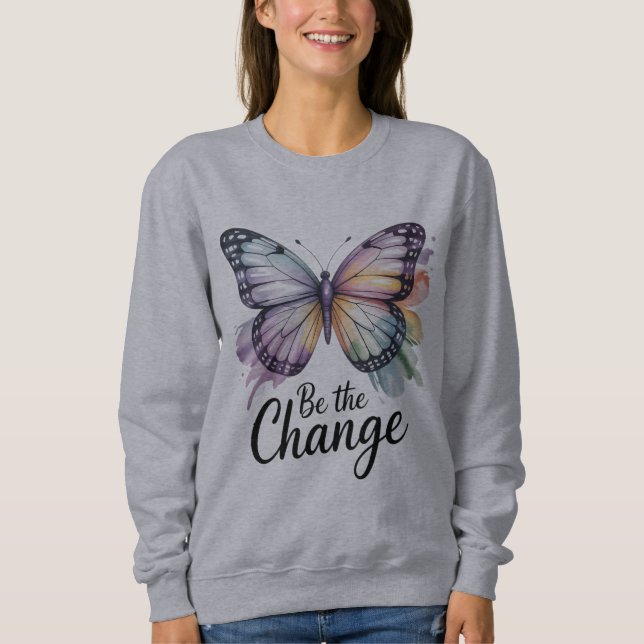 Be The Change T Shirt (Framsida)