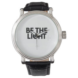 Be the Light - Minimalist Christian Wrist Watch Armbandsur