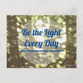 Be the Light Vykort