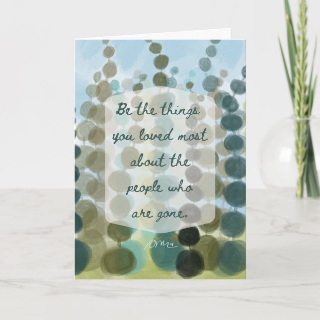 Be The Things Card Kort (Framsida)