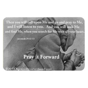 Be till mig bibelcitationstecknet magnet
