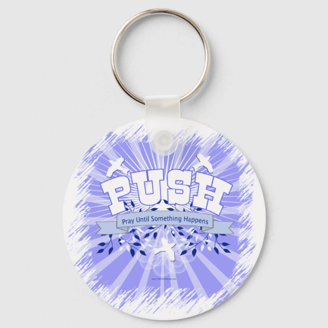 Be till något händer nyckelring (Framsida)