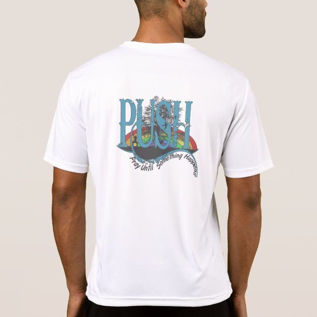 Be till något händer t shirt (Baksida)