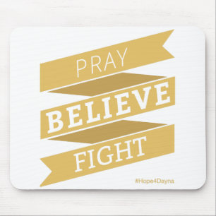 Be. Tro. Slagsmål. - Mousepad Musmatta