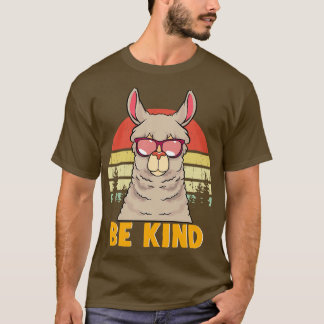 Be typ Llama Välj Kindness AntiBullying Student T Shirt