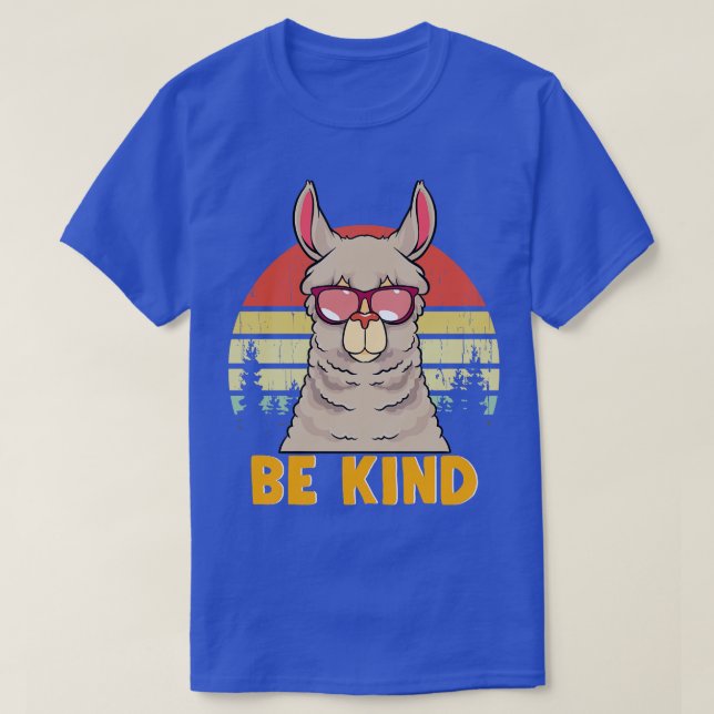 Be typ Llama Välj Kindness AntiBullying Student T Shirt (Design framsida)