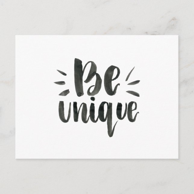 BE-unik Vykort (Framsida)