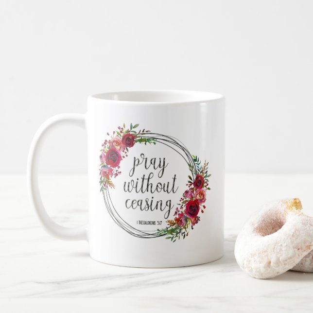 Be utan uppehåll kaffemugg (Med munk)