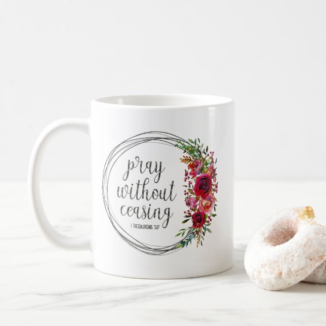 Be utan uppehåll kaffemugg (Med munk)
