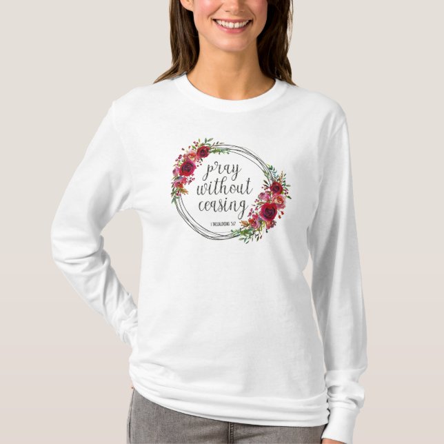 Be utan uppehåll t shirt (Framsida)