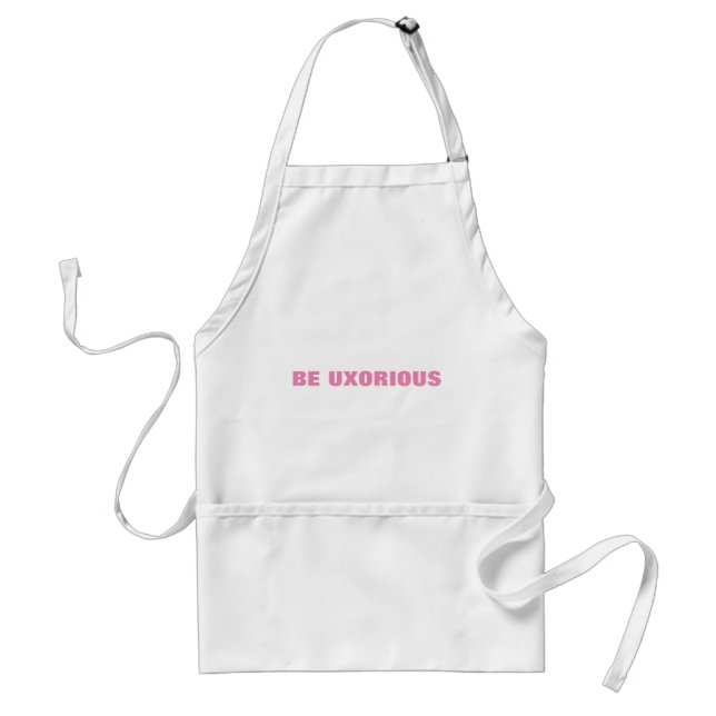 BE UXORIOUS Apron Förkläde (Framsidan)