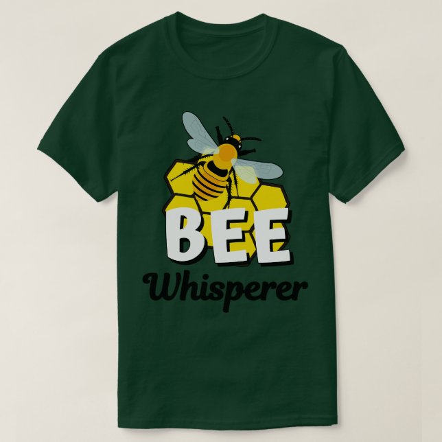 Be Whisper Honungsbin Honeycomb T Shirt (Design framsida)