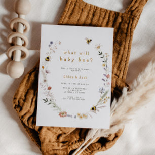 Be Wildbloms inbjudan till Gender Reveal