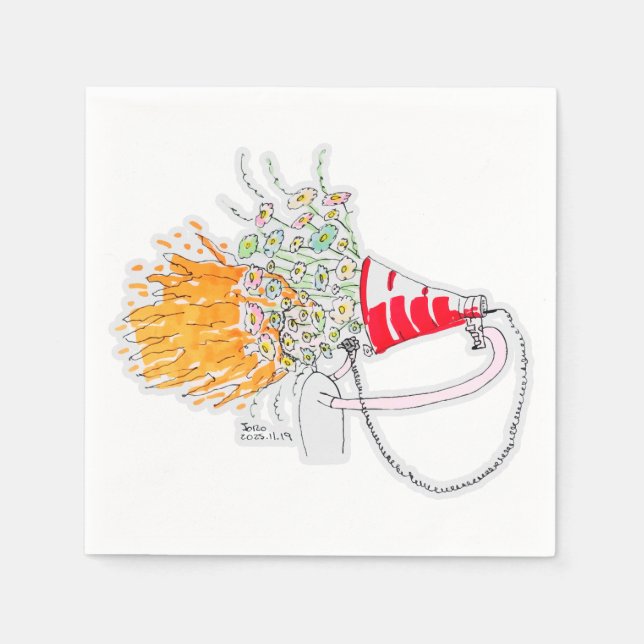 Be Your Biggest Fan Pappersservett (Framsidan)