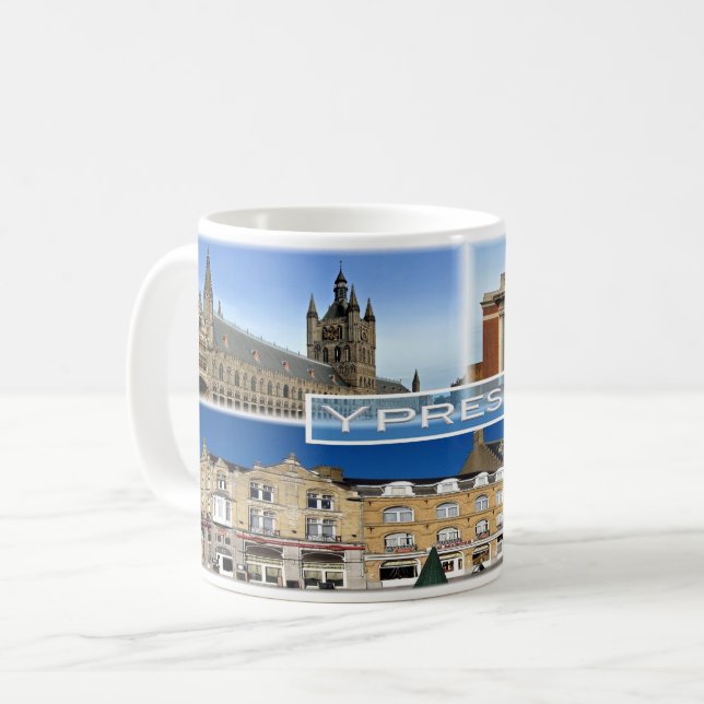BE Ypres - Lakenhal, Flandern Fält Museum - Kaffemugg (Framsida vänster)