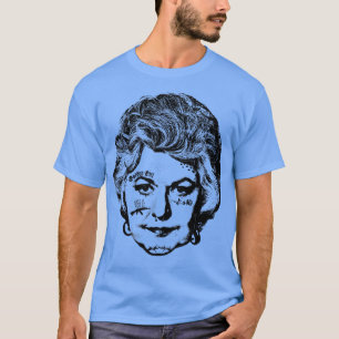 Bea Arthur Punksthetic Ansikte Design T Shirt